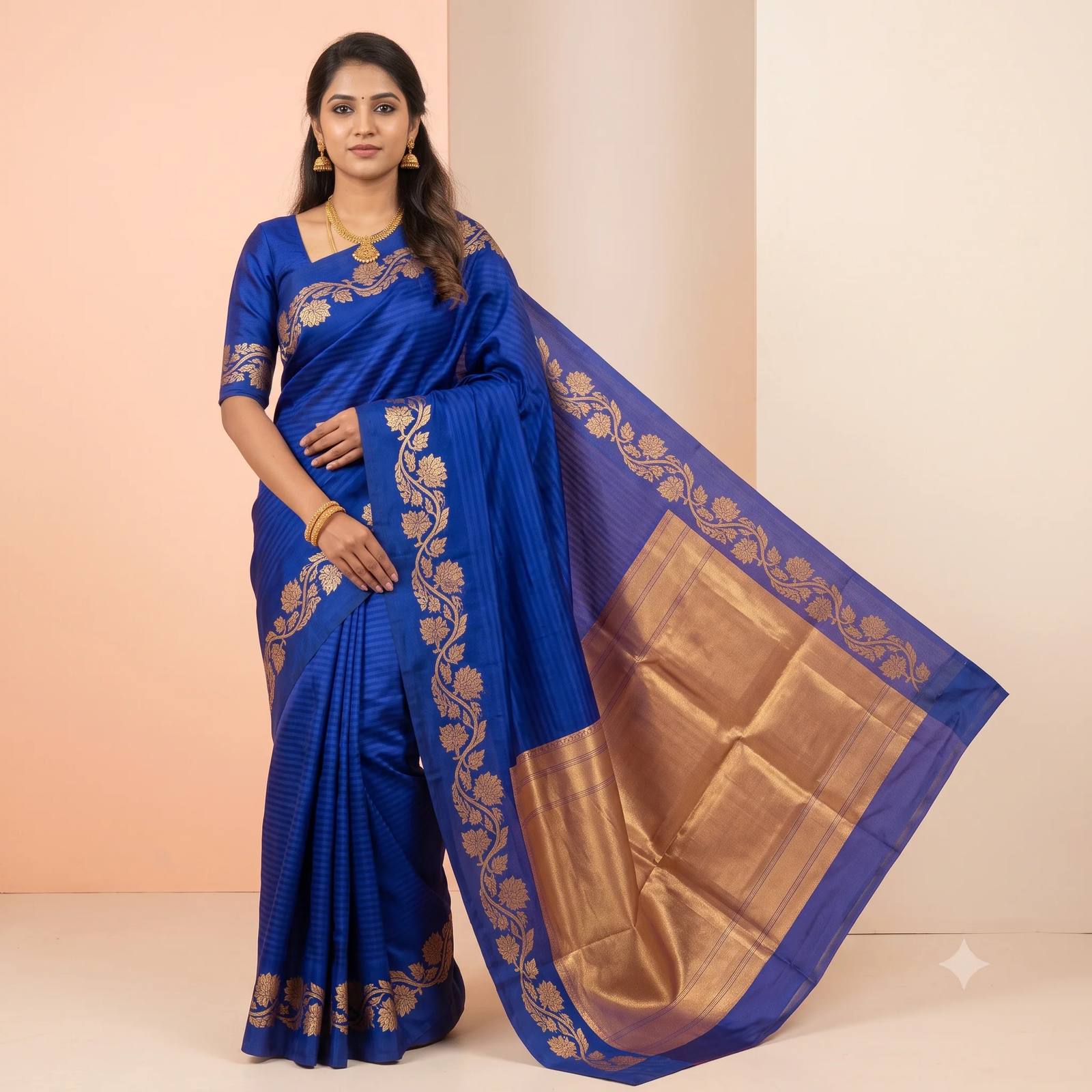 Black Silk Cotton Saree