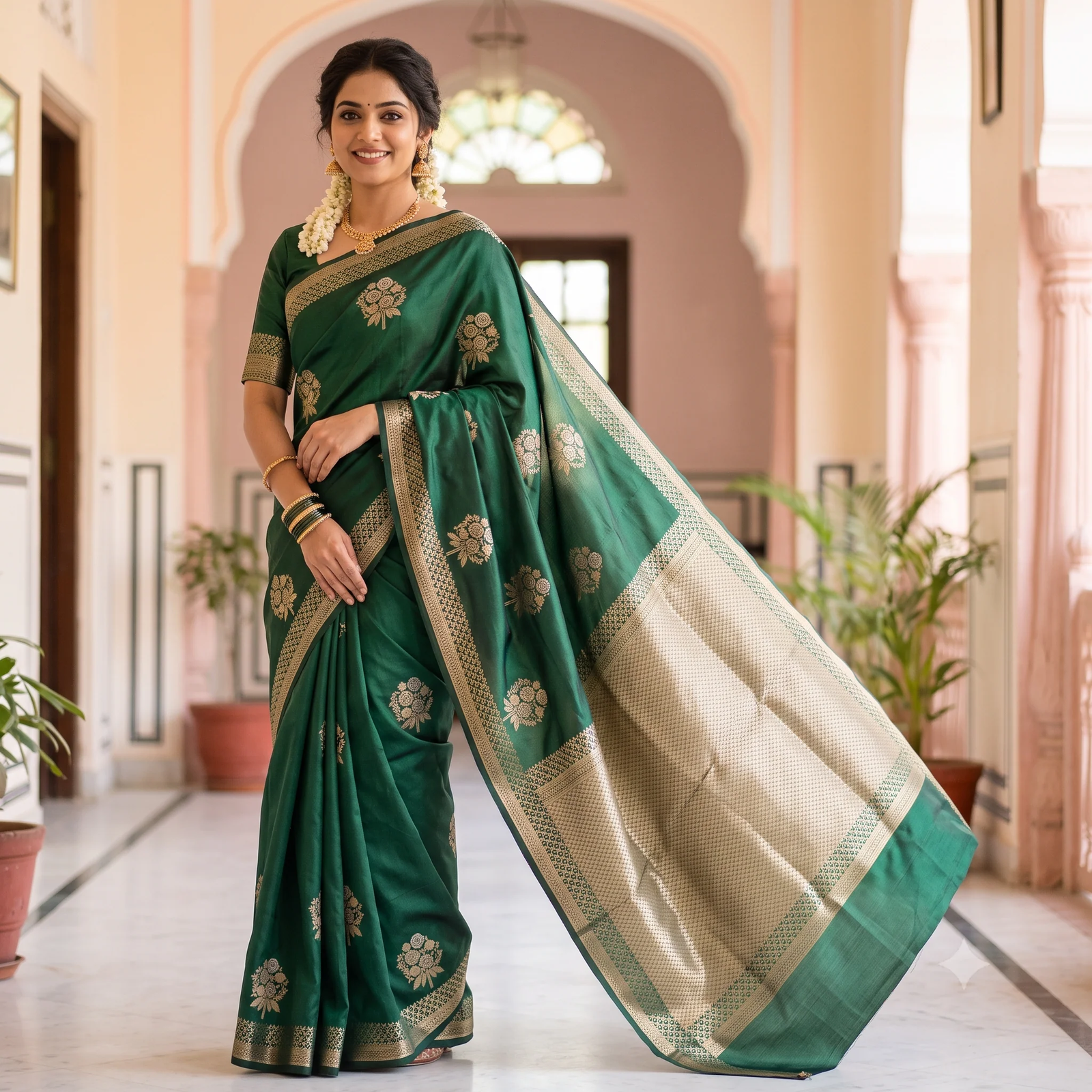 Mauve Soft Silk Saree