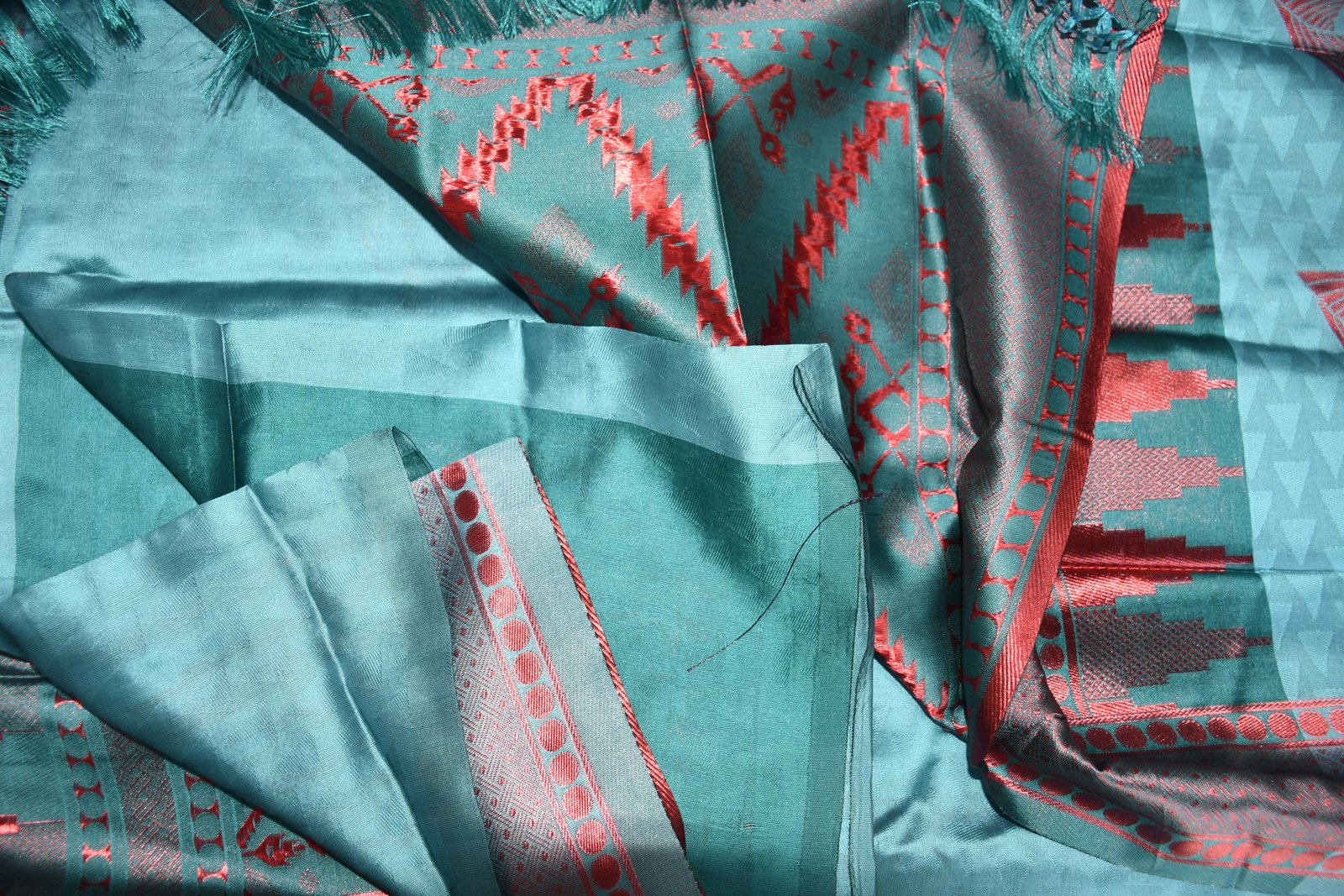 Wine Georgette Saree