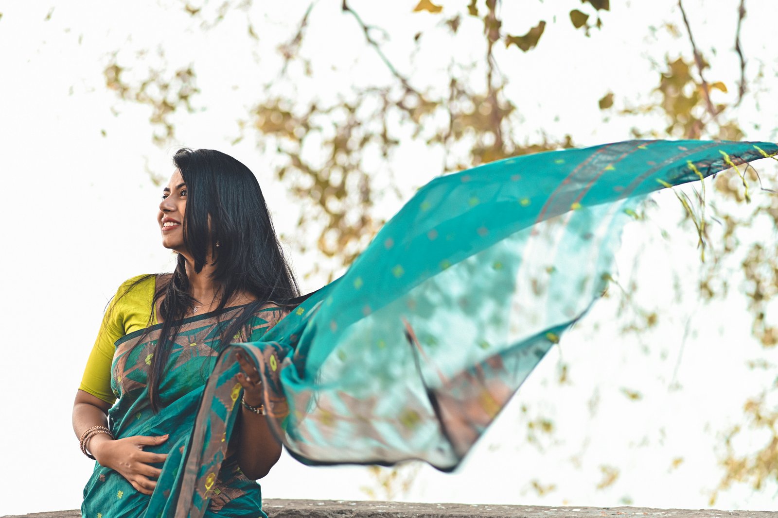 Pink Designer Silk Saree - Pallu & Border Detail